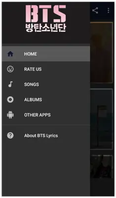 BTS Lyrics (Offline) android App screenshot 6